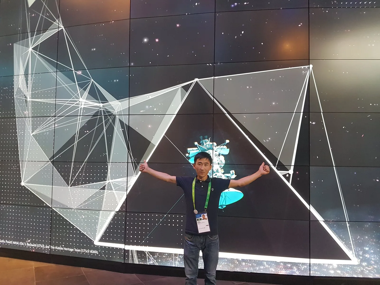 LED экран на выставке EXPO-2017