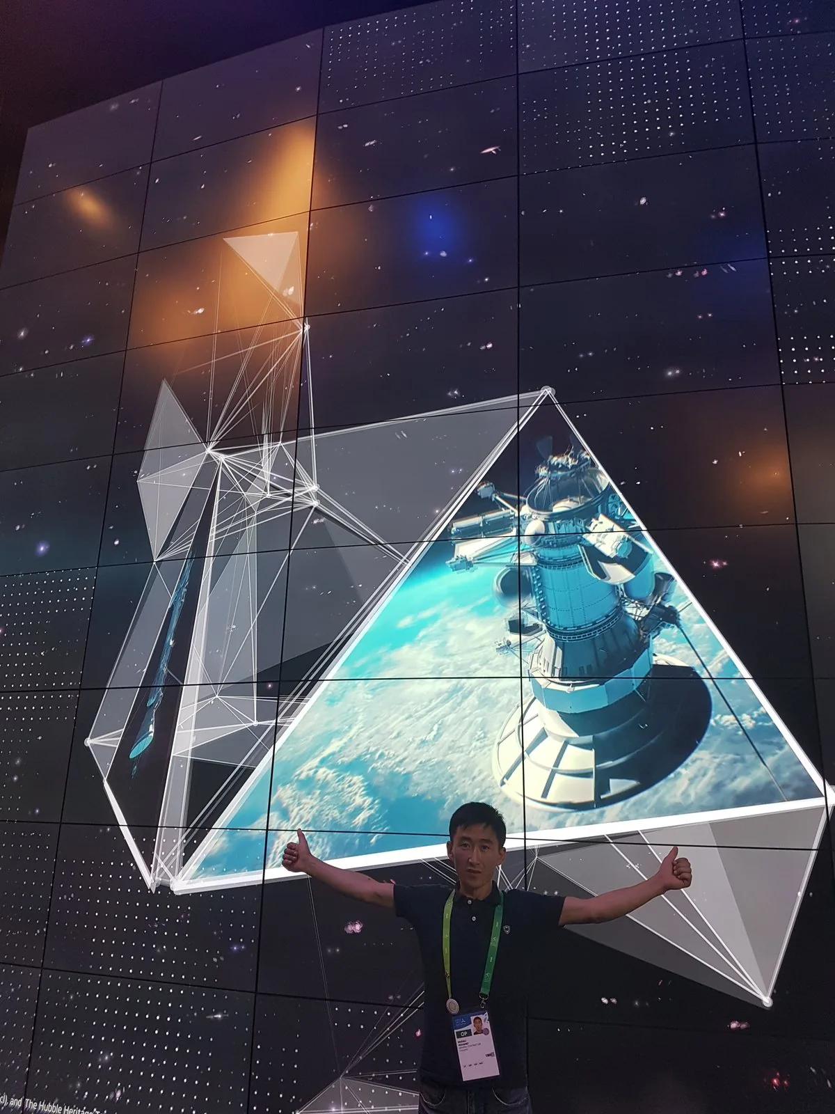 LED экран на выставке EXPO-2017