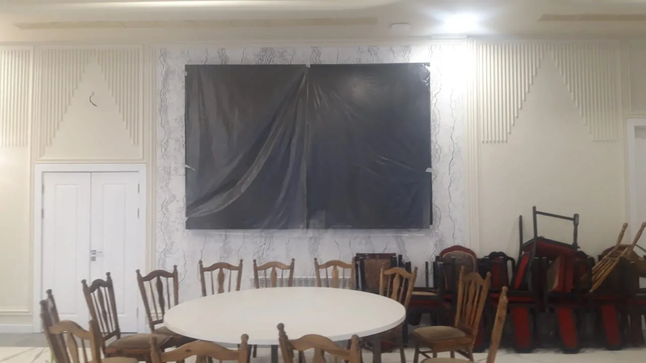 LED экран в банкетном зале, Кокшетау