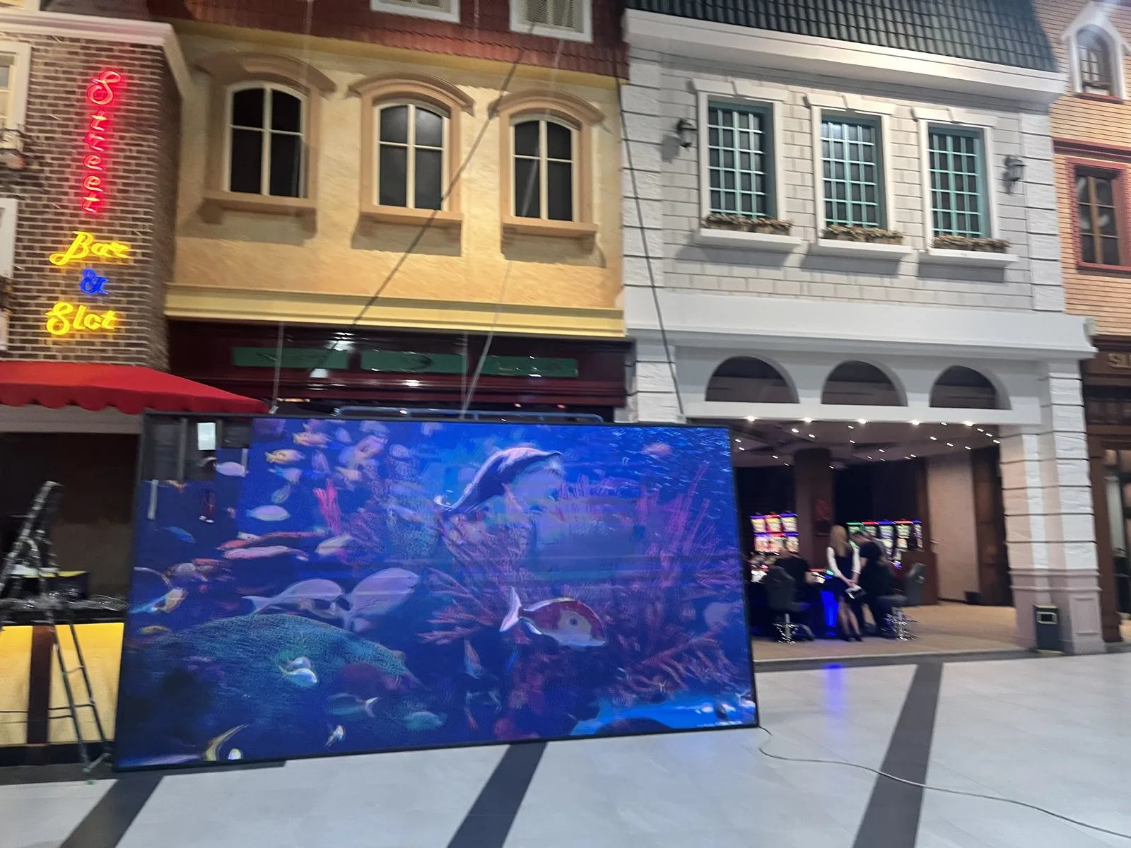 LED экран в Casino Montana