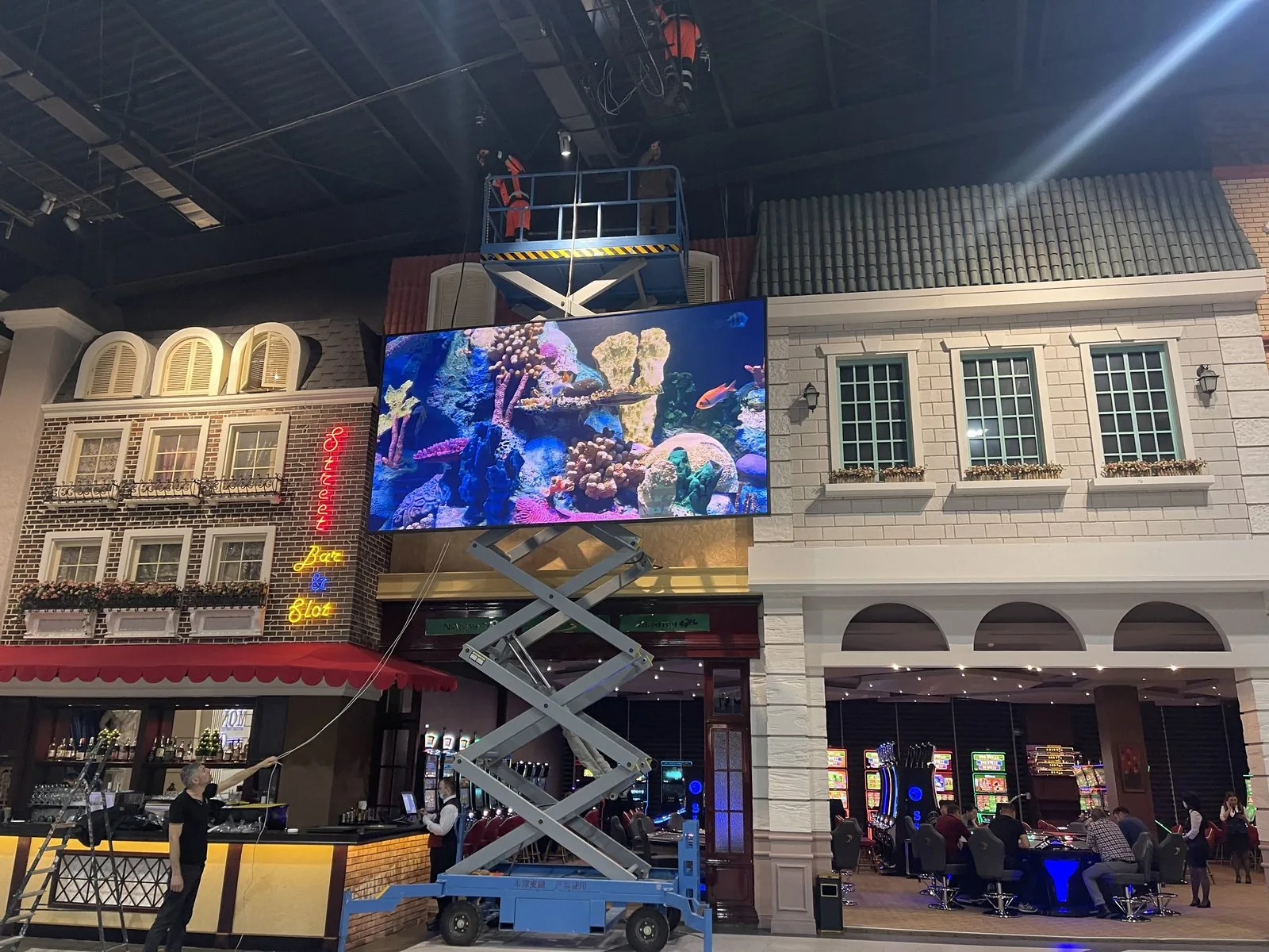 LED экран в Casino Montana
