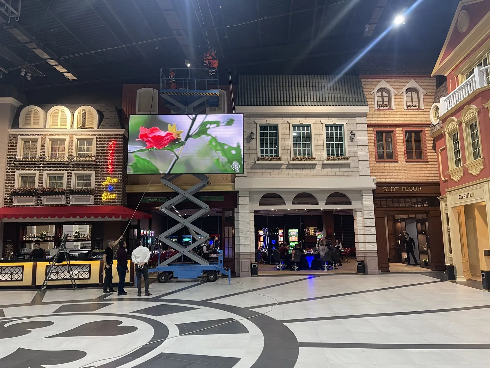 LED экран в Casino Montana