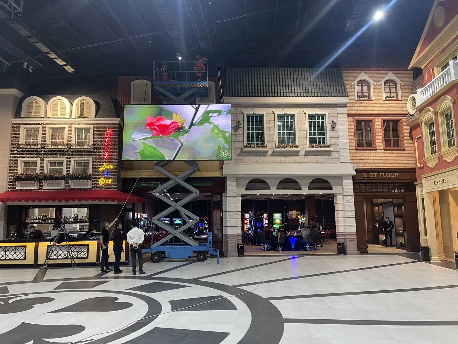 LED экран в Casino Montana